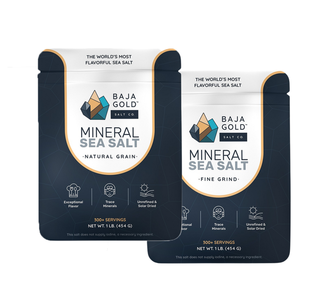 Baja Gold Mineral Sea Salt 454g
