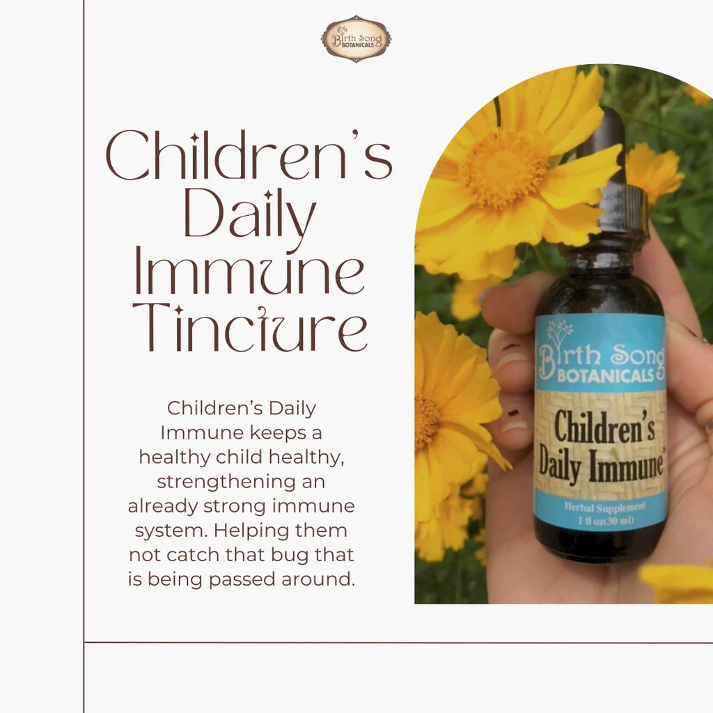 Birth Song Botanicals - Children's Daily Immune - Essential Remedy Co