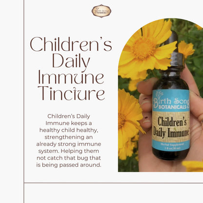 Birth Song Botanicals - Children's Daily Immune - Essential Remedy Co