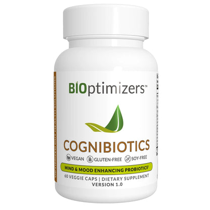 BIOptimizers Cognibiotics - 60 capsules - Essential Remedy Co