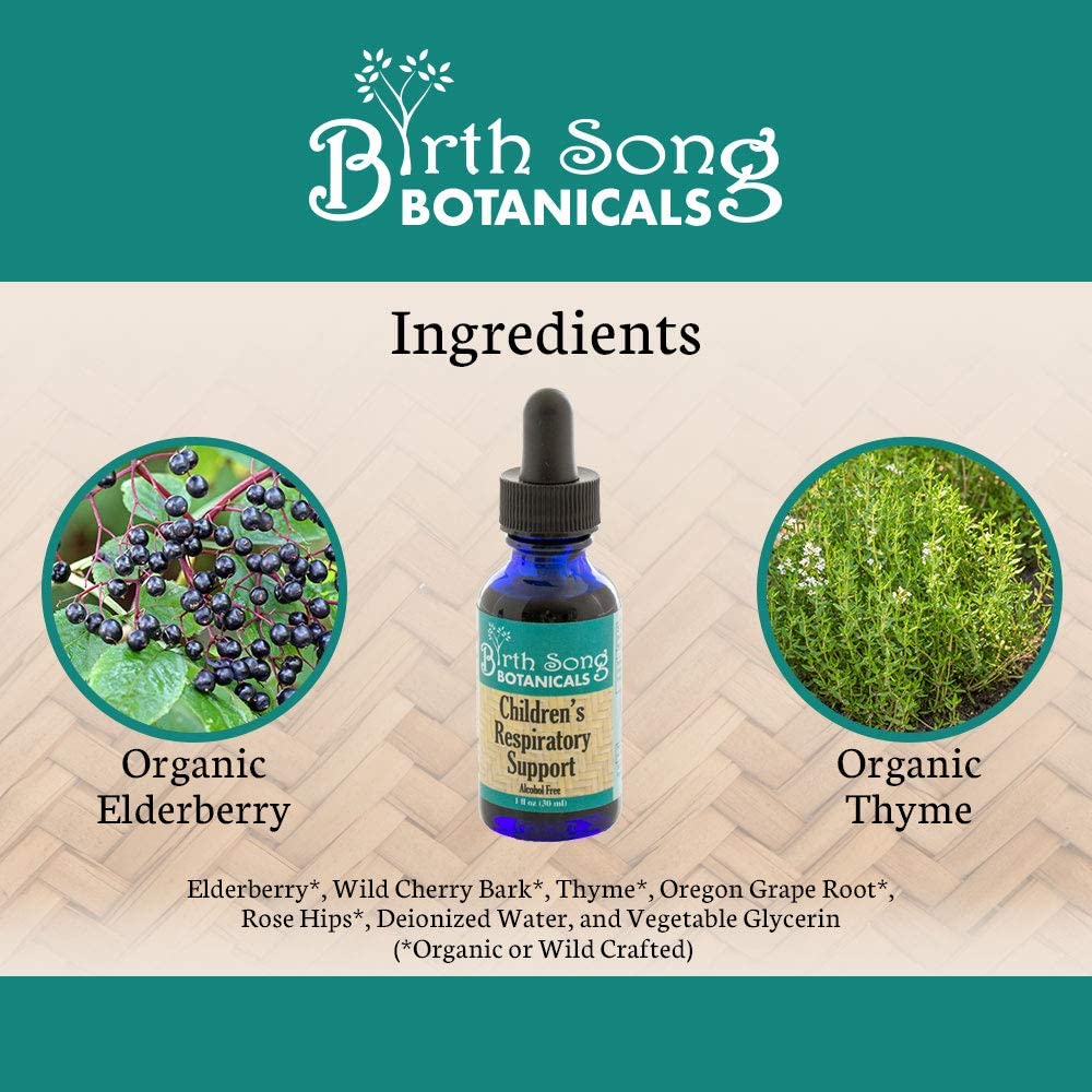Birth Song Botanicals - Children's Respiratory Support - Essential Remedy Co