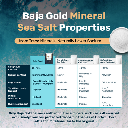 Baja Gold Mineral Sea Salt 454g Natural Grain