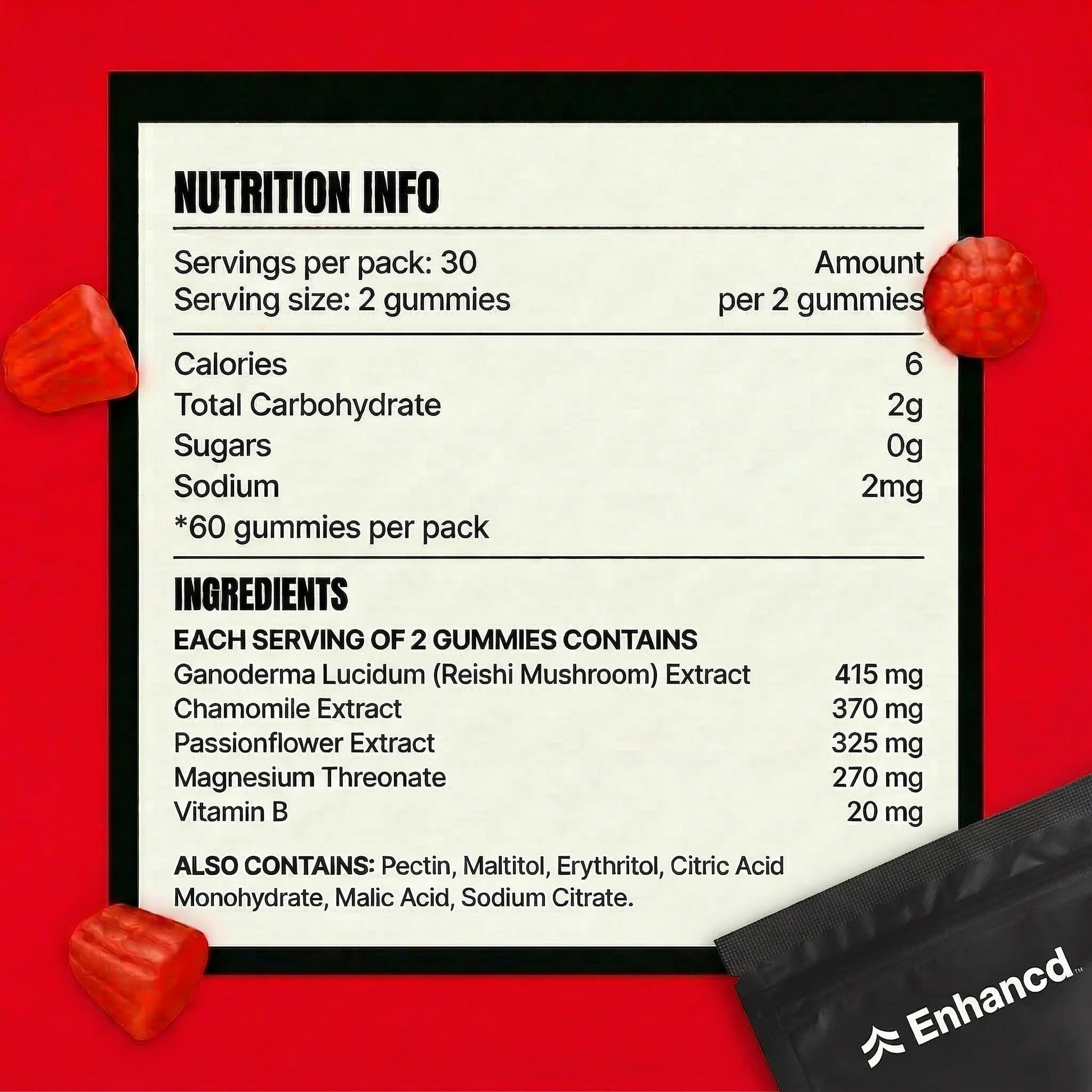 Enhancd - Sleep Mushroom Gummies Default Title