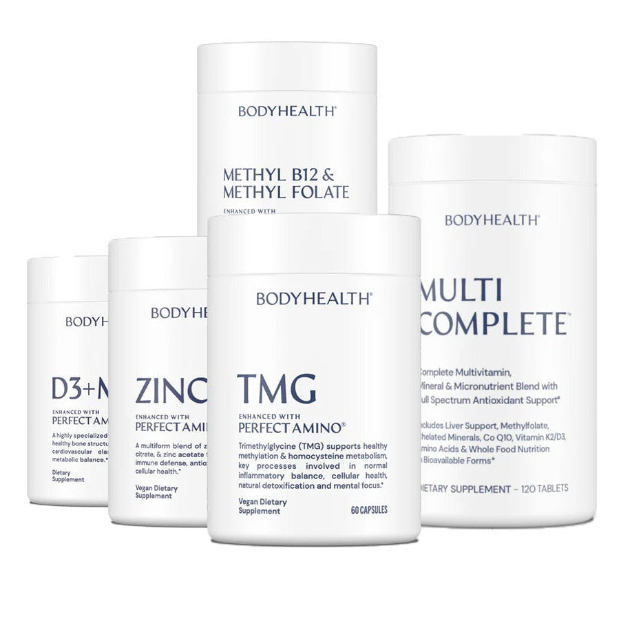 BodyHealth - The Daily Essentials Stack +TMG +B12